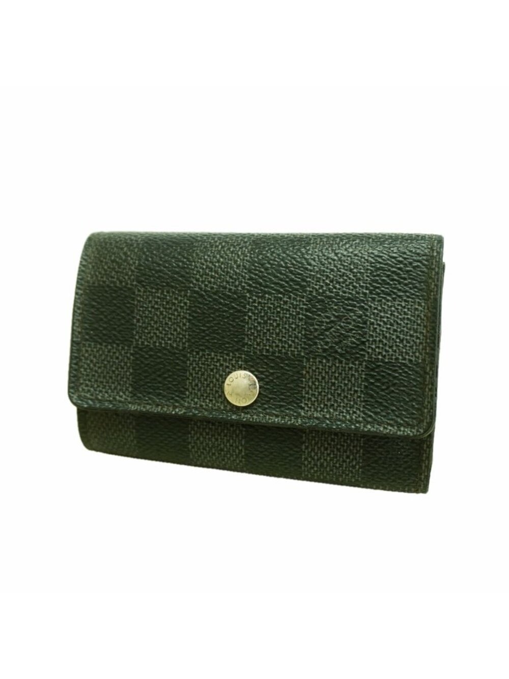 Louis Vuitton Key Case Damier Graphite Multicles 6 Black Key Holder
